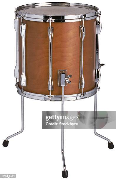 floor tom drum - drums white background stock pictures, royalty-free photos & images