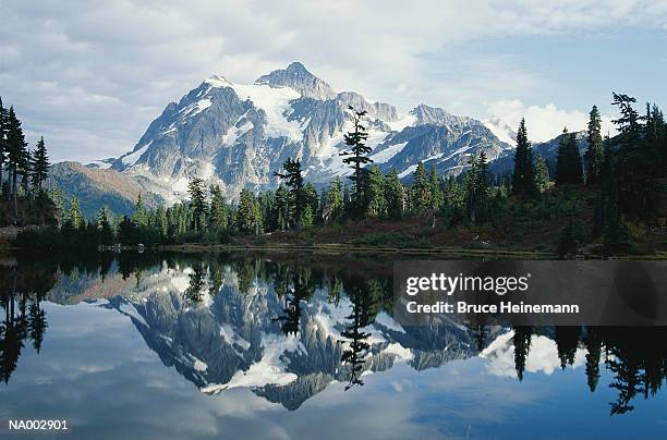 mt shuksan - monte shuksan - fotografias e filmes do acervo