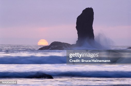 Sunset and Stack Sunset and Stack