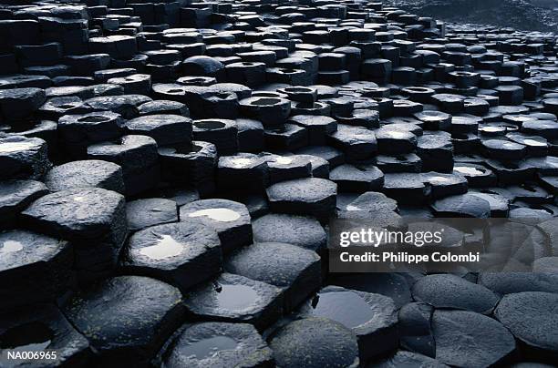 volcano basalt - column stock pictures, royalty-free photos & images