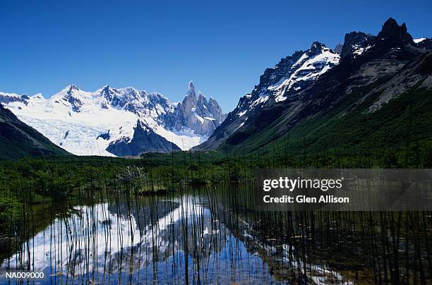 fitzroy national park, argentina - fitzroy stock-fotos und bilder