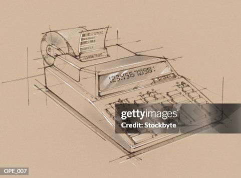Electric adding machine Electric adding machine