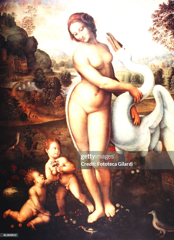 Leda and Her Two Sons Caster and Pollux