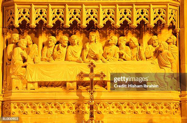 last supper - religious illustration stock pictures, royalty-free photos & images