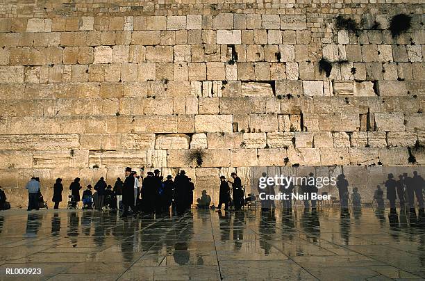 wailing wall - western wall stock pictures, royalty-free photos & images