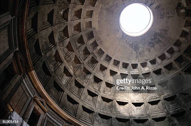 pantheon - rome, italy - circa 2nd century - fotografias e filmes do acervo
