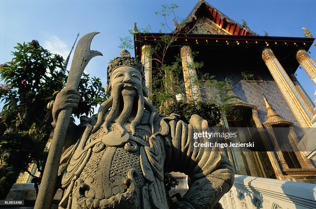 Stone Guardian of Buddhist Temple