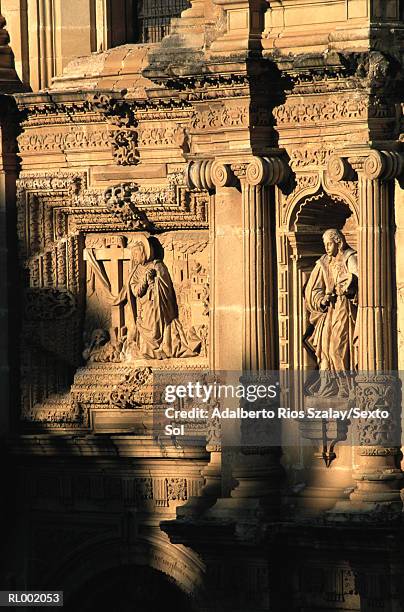 detail of soledad basilica, oaxaca - soledad 個照片及圖片檔