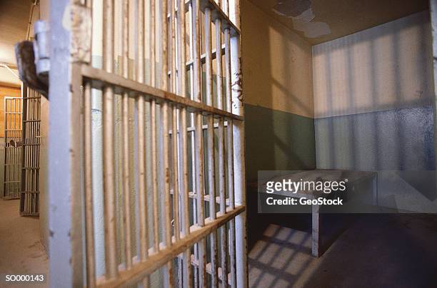prison cell - prison door stock pictures, royalty-free photos & images