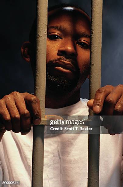 man in jail - scott stock pictures, royalty-free photos & images