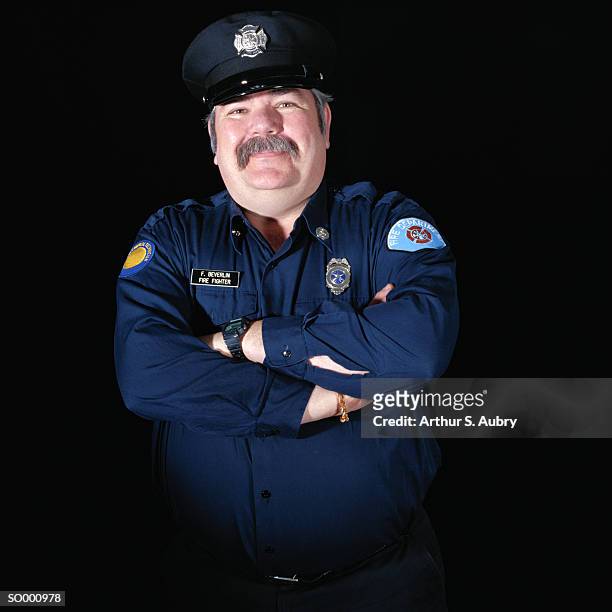 firefighter - uniformmütze stock-fotos und bilder