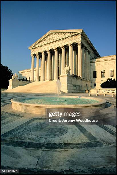 usa, washington dc, supreme court building exterior - usa fotografías e imágenes de stock