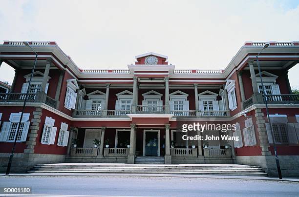 government palace, macao - sudeste da china imagens e fotografias de stock