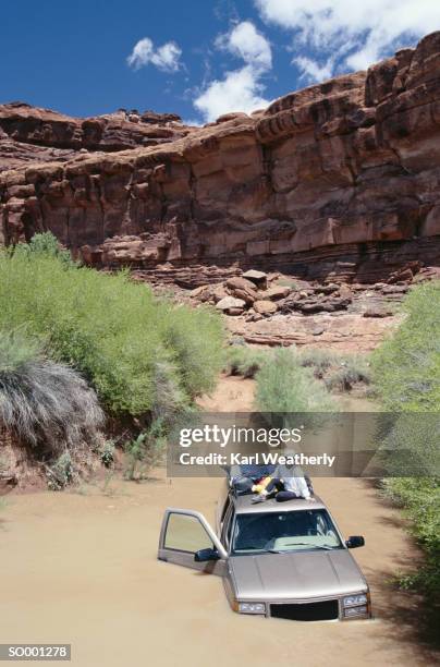 Flooded Car High-Res Stock Photo