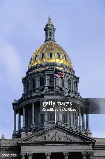 state capitol, denver, colorado - state stockfoto's en -beelden