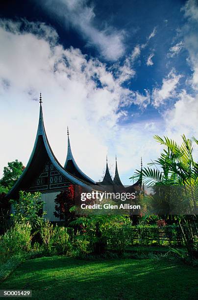 king adityawarman's palace in indonesia - allison stock pictures, royalty-free photos & images