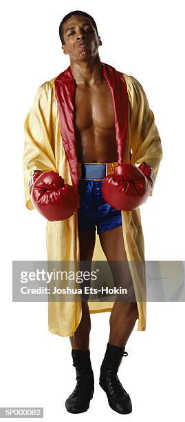 prize fighter - boxer shorts stock-fotos und bilder