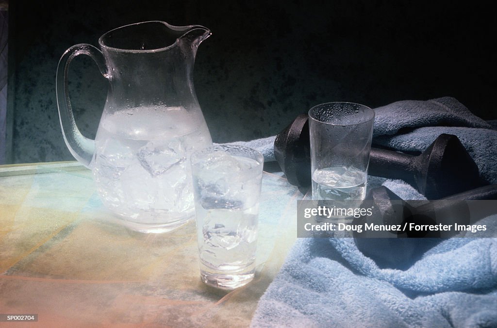 Water and Dumbbells