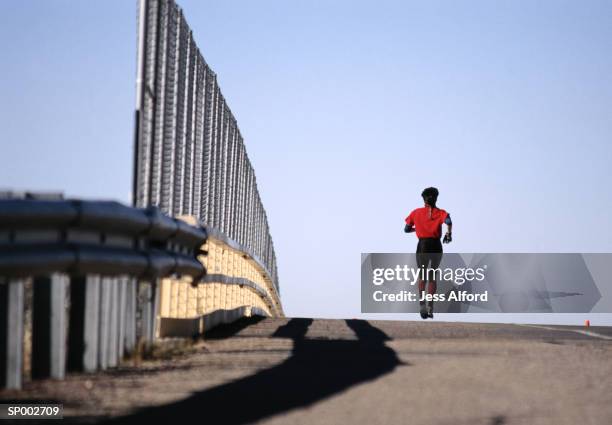 runner - longitud de la carrera fotografías e imágenes de stock