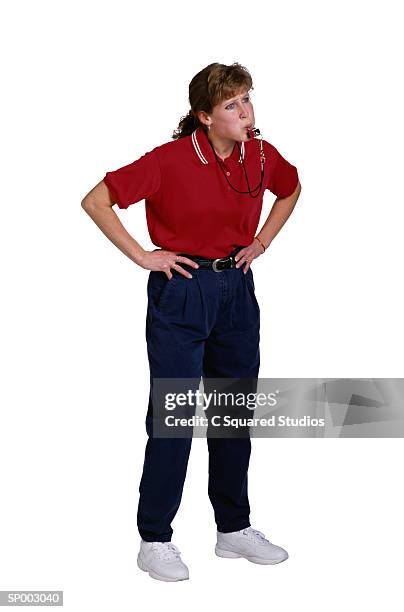 coach - arms akimbo stock pictures, royalty-free photos & images