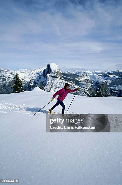 cross-country skiing - chris cross stock pictures, royalty-free photos & images