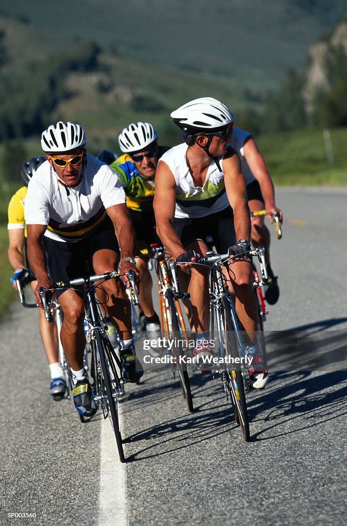 Group on Racing Bicycles