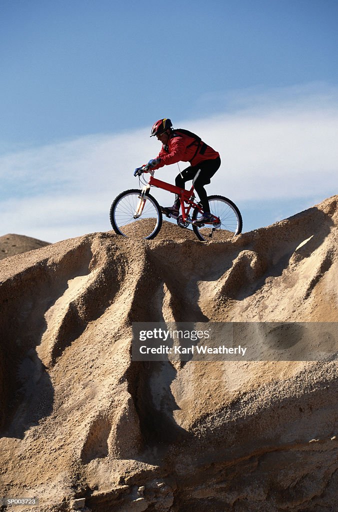 Biking over Dune