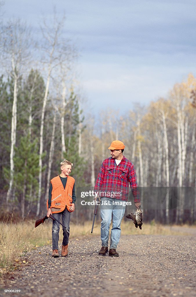 Father And Son on Hunt