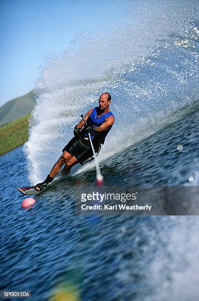 man waterskiing - karl stock pictures, royalty-free photos & images