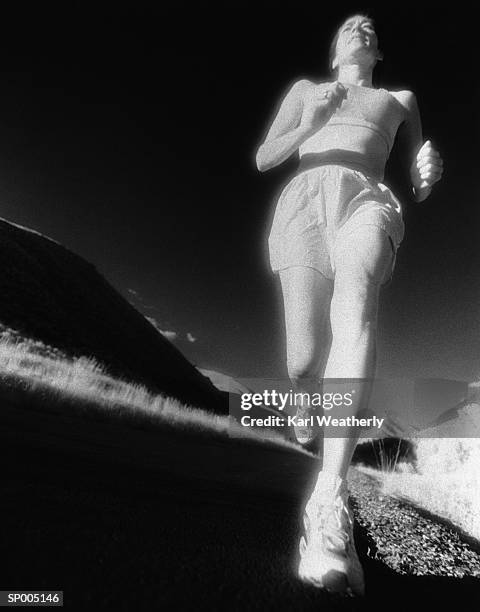 woman running - karl stock pictures, royalty-free photos & images