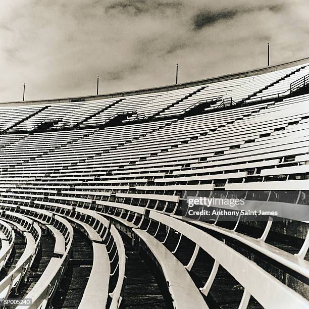 stadium bleachers - saint anthony stock pictures, royalty-free photos & images