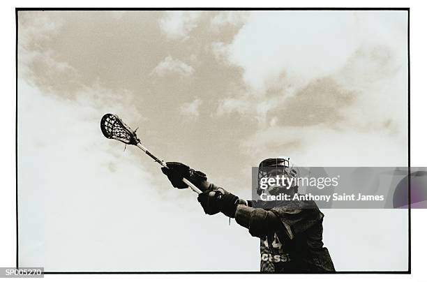 lacrosse athlete - saint anthony stock pictures, royalty-free photos & images
