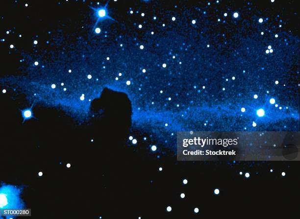 horsehead nebula - nebulosa cabeza de caballo fotografías e imágenes de stock