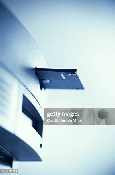 computer and floppy disk - disk drive stock pictures, royalty-free photos & images