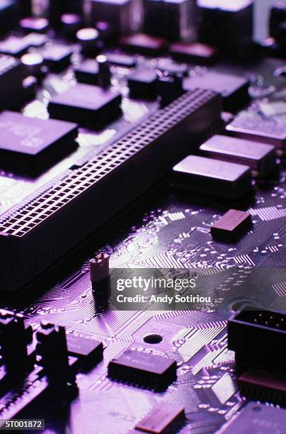 circuit board detail - andy stock pictures, royalty-free photos & images