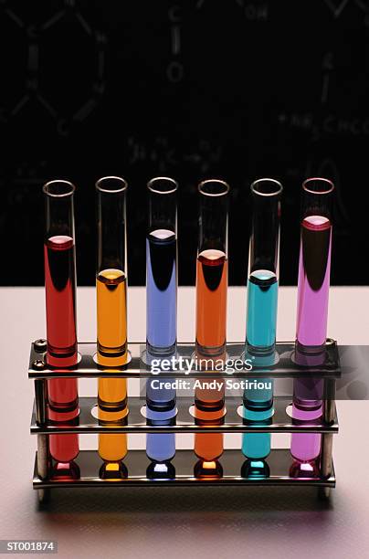 test tubes - test tube rack stock pictures, royalty-free photos & images