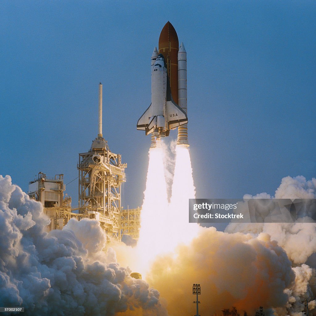 Space Shuttle Liftoff