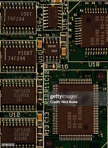 circuit board detail - nick stock pictures, royalty-free photos & images