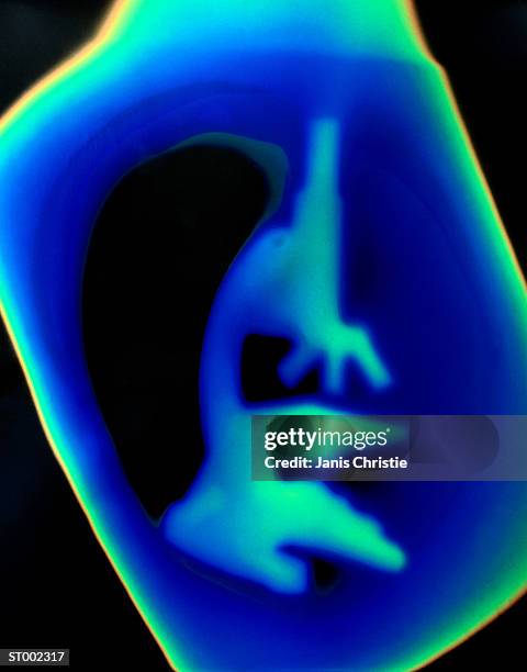 thermal image of microscope - christie stock pictures, royalty-free photos & images