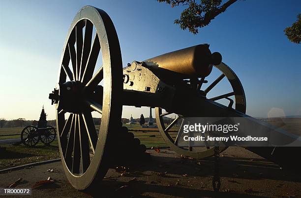 civil war cannon - war stock-fotos und bilder