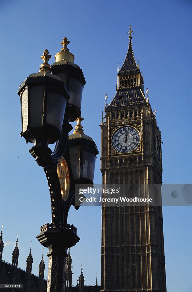 Big Ben and Streetlight