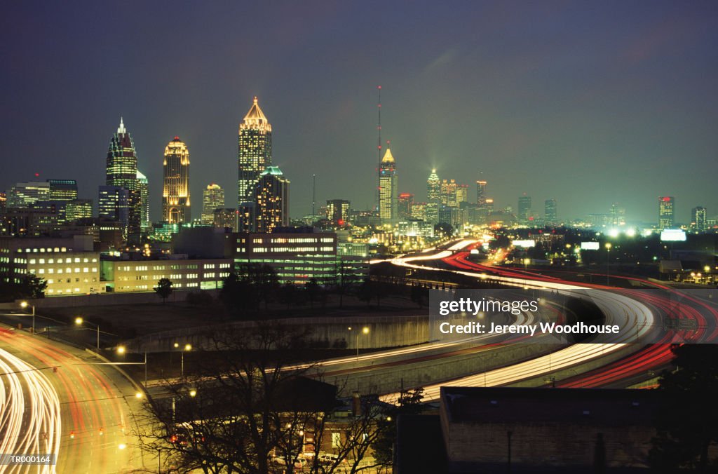 Atlanta Skyline at Night