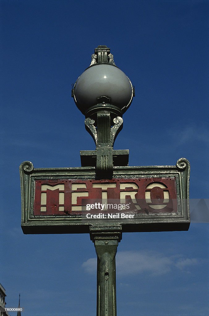 Metropolitan Line Sign Metro Sign Up