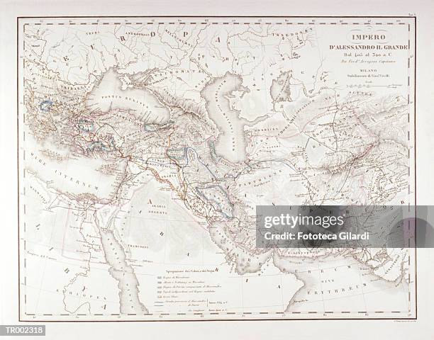 60 Alexander The Great Map Stock Photos, High-Res Pictures, and Images ...