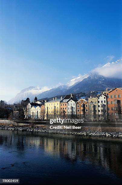 inn river - north tirol stock pictures, royalty-free photos & images