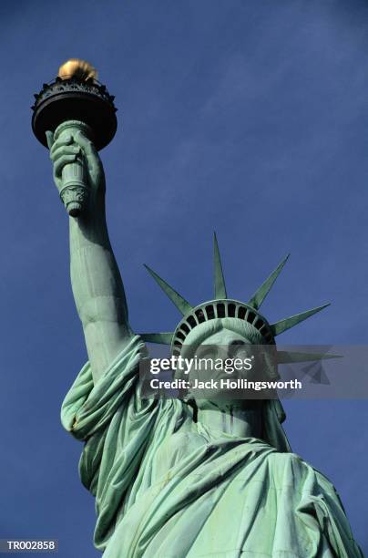 statue of liberty - liberty island stock pictures, royalty-free photos & images