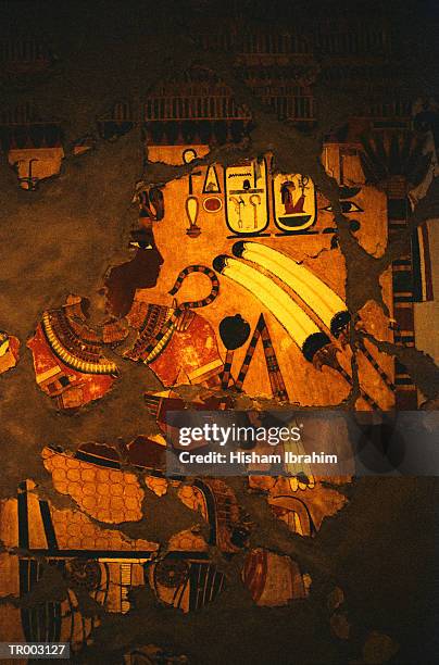 ancient egyptian painting - hisham ibrahim stock illustrations