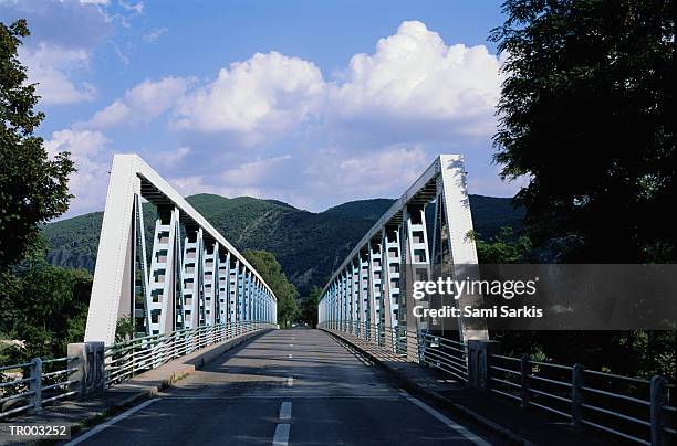 bridge in france - france stock-fotos und bilder