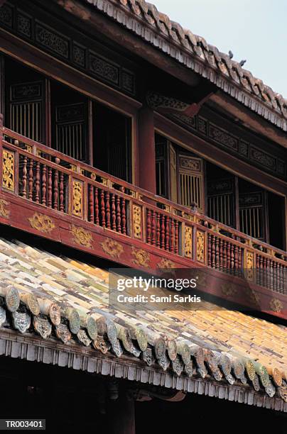 the tu-duc tomb - vietnam - spanish royals host gala dinner in honour of the president of vietnam stockfoto's en -beelden