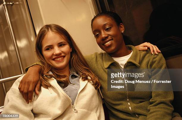couple on train - doug stock pictures, royalty-free photos & images
